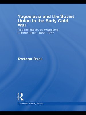 cover image of Yugoslavia and the Soviet Union in the Early Cold War